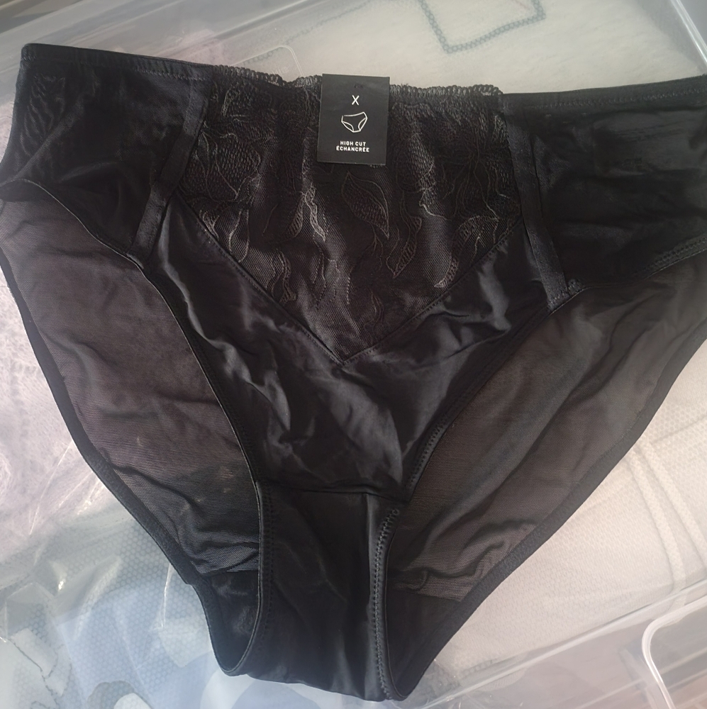 Addition Elle Black Lace Panties